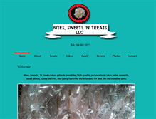Tablet Screenshot of bitessweetsntreats.com